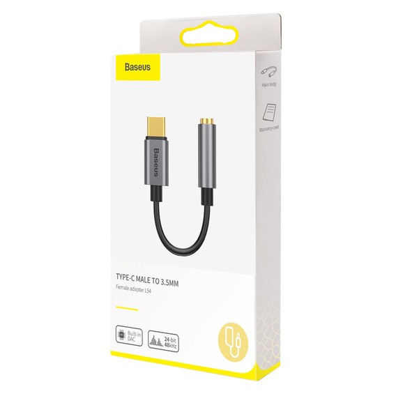 Adaptér Baseus L54 USB-C na jack 3,5 mm