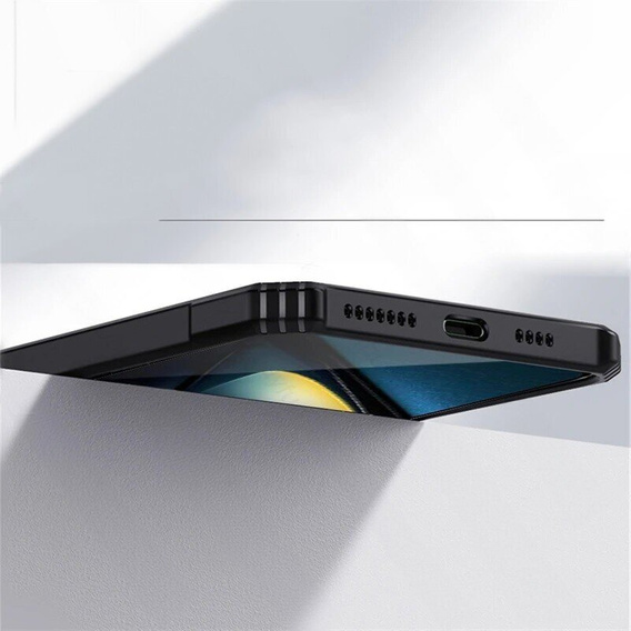 Pouzdro pro Xiaomi Poco F6 Pro, AntiDrop Hybrid, černé