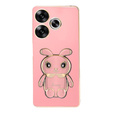 Pouzdro pro Xiaomi Redmi 13, Rabbit, růžové