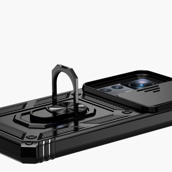 Pouzdro pro Xiaomi 12T 5G / 12T Pro 5G, CamShield Slide, černé