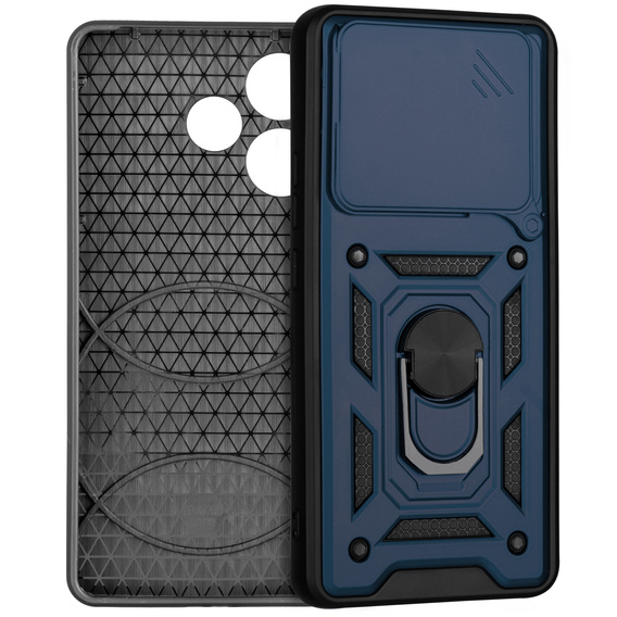 Pouzdro pro Oppo A5 Pro 5G, CamShield Slide, modré