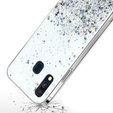 Pouzdro pro Samsung Galaxy A40, Glittery, průhledné