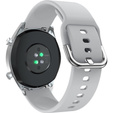 Pasek Silikonowy z klamrą 22mm uniwersalny - Grey