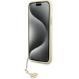 Pouzdro Guess 4G Charms s přívěskem pro iPhone 15 Pro Max