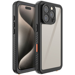 Vodotěsné pouzdro IP68 pro iPhone 16 Pro Max, černé