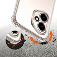 Pouzdro pro Honor 400 5G, Dropproof, průhledné