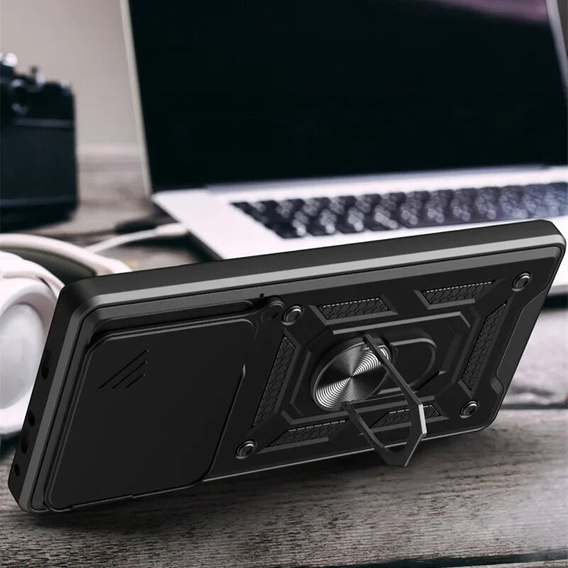Pouzdro pro Xiaomi Redmi 13, CamShield Slide, černé