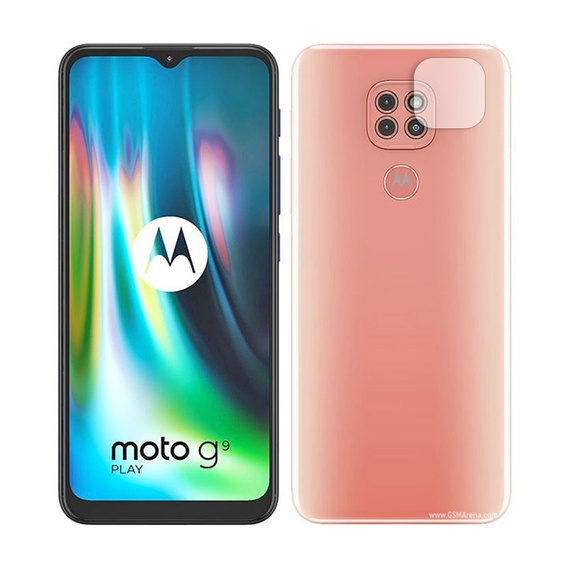 Tvrzené sklo na fotoaparát pro Motorola Moto G9 Play, průhledné