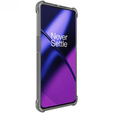 IMAK pouzdro pro OnePlus 11 5G, Dropproof, transparentní / černé