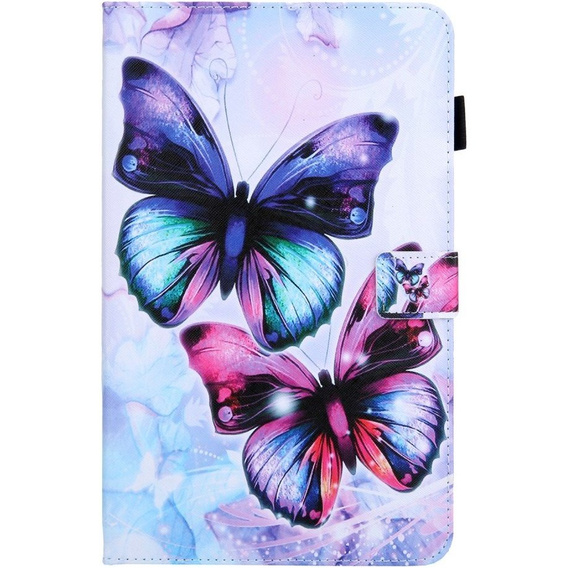 Pouzdro pro Samsung Galaxy Tab A7 10.4 T500/T505 2020 / 2020, butterflies