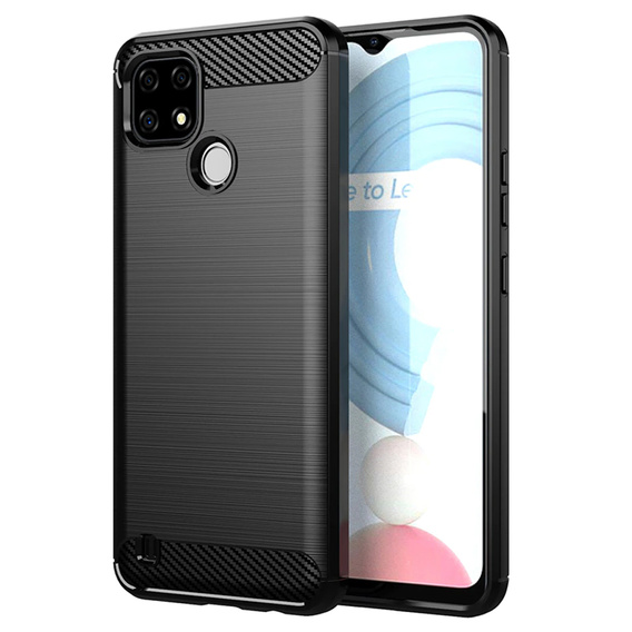 Pouzdro pro Realme C21, Carbon, černé