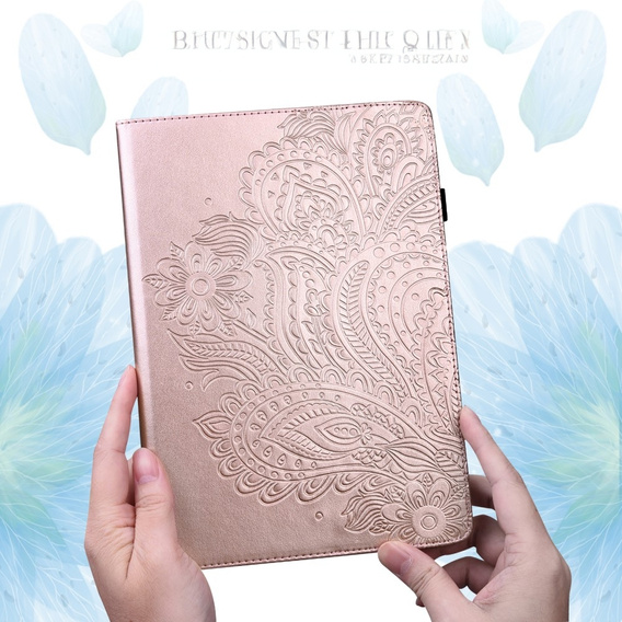 Pouzdro s klopou pro Xiaomi Redmi Pad SE 11", flower, růžové
