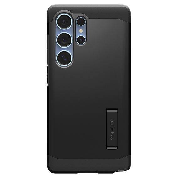 Pouzdro Spigen pro Samsung Galaxy S25 Ultra, Tough Armor Mag MagSafe, černé + 9H tvrzené sklo