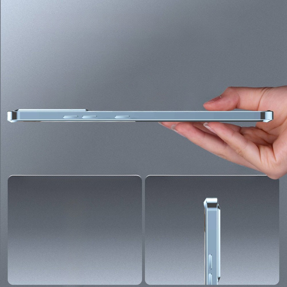 Ochranné pouzdro na fotoaparát pro Samsung Galaxy S21 FE 5G, CamShield MagSafe, transparentní / modré