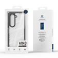 Pouzdro DuxDucis pro Samsung Galaxy Z Fold6 5G, Aimo case, transparentní / černé