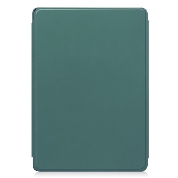 Pouzdro s klávesnicí pro Lenovo Tab M11, Rotary 360° Leather, tmavě zelené