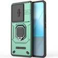 Pouzdro pro Xiaomi Redmi Note 13 Pro 5G, KickStand Camera Lens, zelené