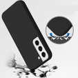 Pouzdro pro Samsung Galaxy S22 5G, Silicone Lite, černé