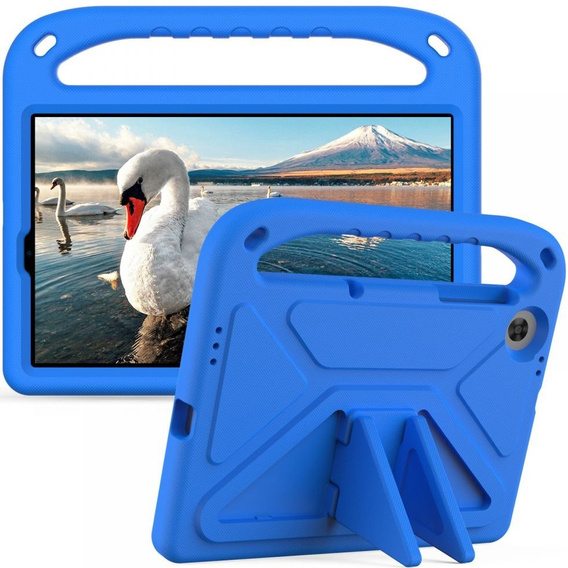 Dětské pouzdro pro Lenovo Tab M10 X505 / X605 / Lenovo Tab P10 X705F 10.1, dětské pouzdro s rukojetí, modré