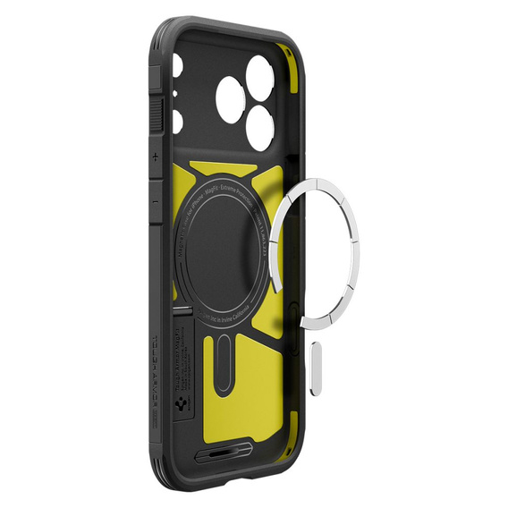 Spigen pouzdro pro iPhone 17 Pro, Tough Armor T MagSafe, černé