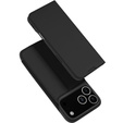 Dux Ducis pouzdro pro iPhone 17 Pro, Skin Pro, s klopou, s přihrádkou na kartu, černé