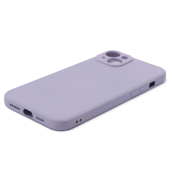 Pouzdro pro iPhone 15 Plus, Silicone Lite, fialové