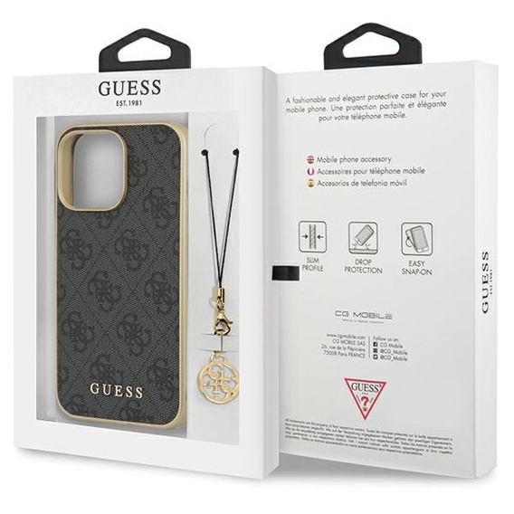 Pouzdro GUESS 4G Charms Collection pro iPhone 14 Pro Max
