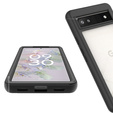 Pouzdro pro Google Pixel 6a, Shockproof, s fólií, černé