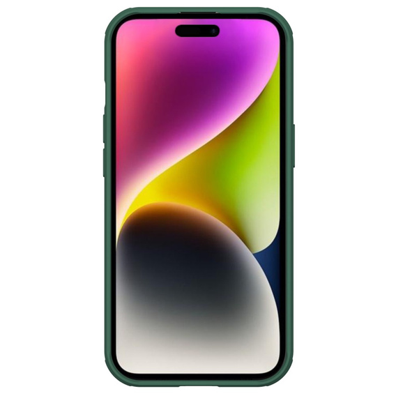 Pancéřové pouzdro Nillkin pro iPhone 15 Plus, CamShield Pro, zelené
