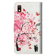 Klopové pouzdro pro Samsung Galaxy A10, Wallet, Cat & Tree