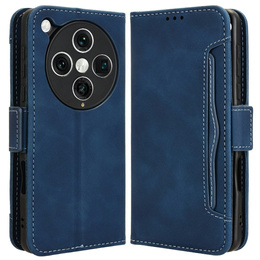 Klopové pouzdro pro Oppo Find X8 Pro, Card Slot, námořnicky modré