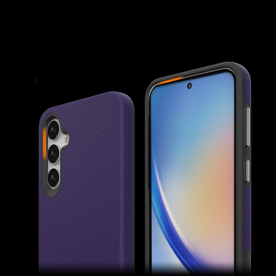 Pancéřové pouzdro pro Samsung Galaxy A35 5G, Dual Armored, fialové