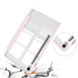 Pouzdro pro Samsung Galaxy Tab S10 Lite / S10 FE / S9 FE, Smartcase Hybrid, se slotem na stylus, růžové