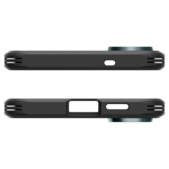Pouzdro Spigen pro Samsung Galaxy A36 5G, Tough Armor Mag MagSafe, černé + 9H tvrzené sklo