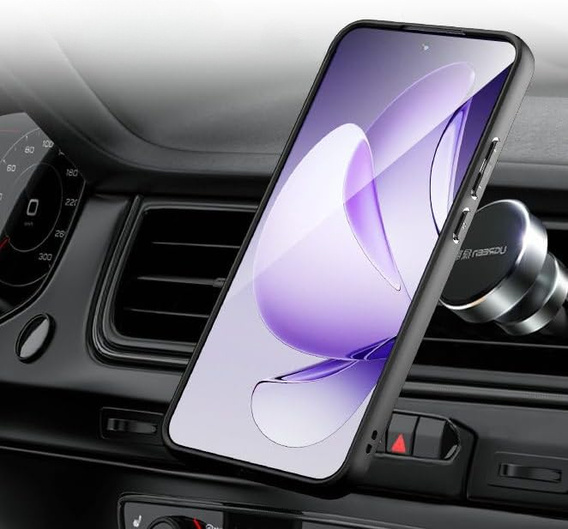 Pouzdro pro Oppo Reno 13 Pro, pro MagSafe, ERBORD Matt Case, černý