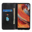 Pouzdro pro Samsung Galaxy A36 5G, Wallet Litchi Leather, černé