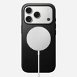 Pouzdro Nomad pro iPhone 17 Pro, moderní kožené pouzdro, černé