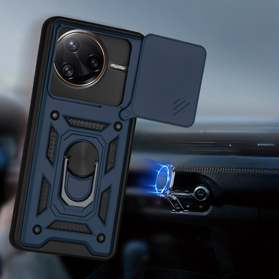 Pouzdro pro Xiaomi Poco F7 Ultra, CamShield Slide, modré