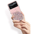 Pouzdro pro Xiaomi Poco X4 Pro 5G, Glittery, růžové