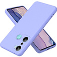 Pouzdro pro Infinix Hot 20i, Silicone Lite, fialové