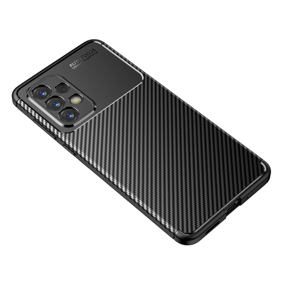 Pouzdro pro Samsung Galaxy A13 4G, Carbon Gel, černé