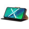 Flipové pouzdro Split Leather Wallet pro Sony Xperia 10 III, Split Leather Wallet, černé