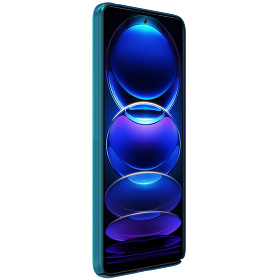 Pouzdro NILLKIN pro Xiaomi Redmi Note 12 5G / POCO X5 5G, Super Frosted Shield Case, modré