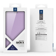 Dux Ducis pouzdro pro iPhone 17 Pro, Skin X Pro, s klopou, pro MagSafe, fialové