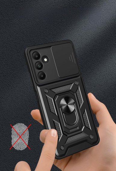 Pouzdro pro Samsung Galaxy M15 5G, CamShield Slide, černé