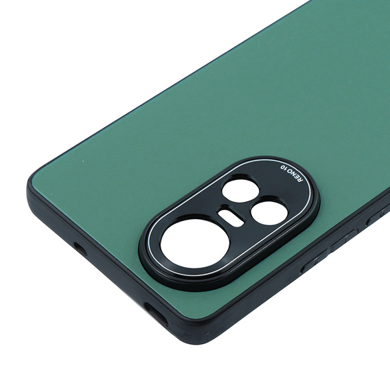 Kožené pouzdro pro Oppo Reno 10 / 10 Pro, leather hybrid, zelené