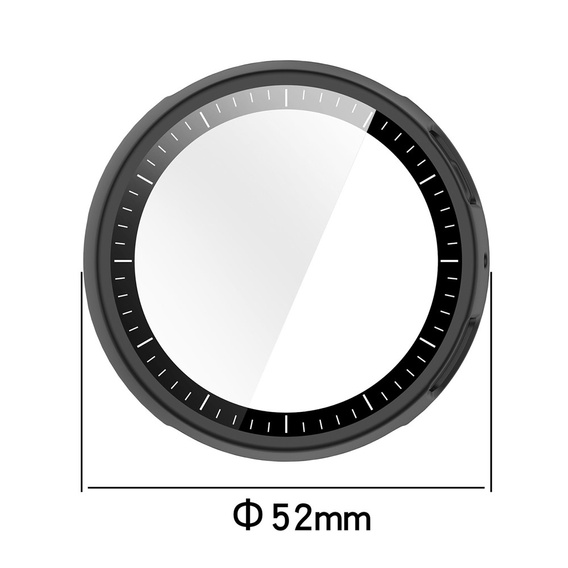 2v1 Pouzdro + tvrzené sklo pro Amazfit Active Max, zelené