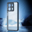 Pouzdro DuxDucis pro Xiaomi Redmi Note 13 5G, Aimo case, transparentní / černé
