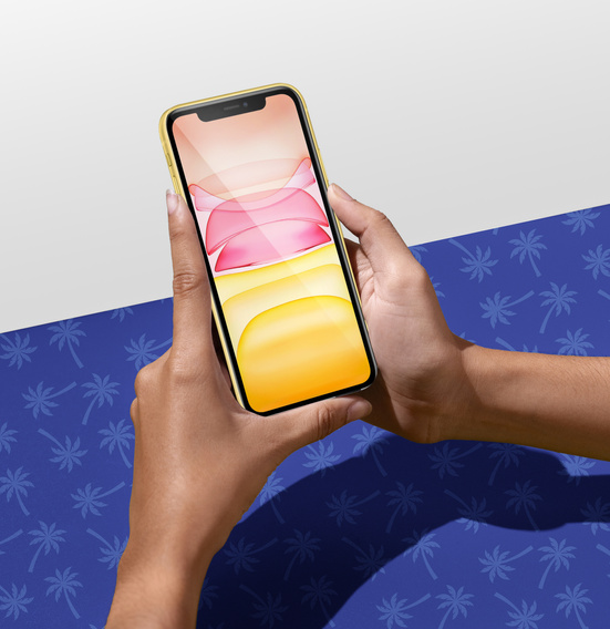 Tvrzené sklo Diamond Palm pro iPhone 11