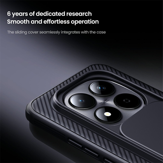 Pouzdro NILLKIN Camshield Pro s krytem fotoaparátu pro Xiaomi Redmi Note 15 Pro Plus 5G / Poco M8 Pro 5G